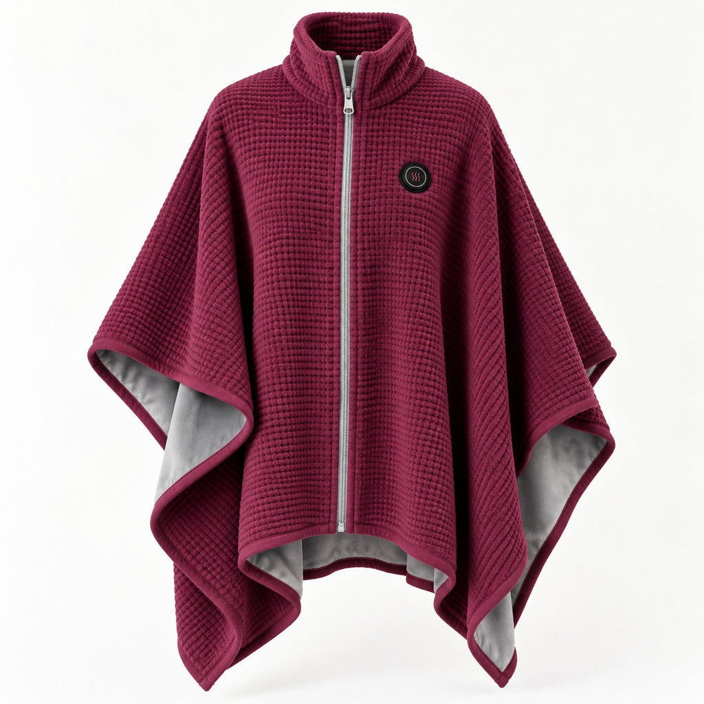 Wearable Heated Blanket Shawl